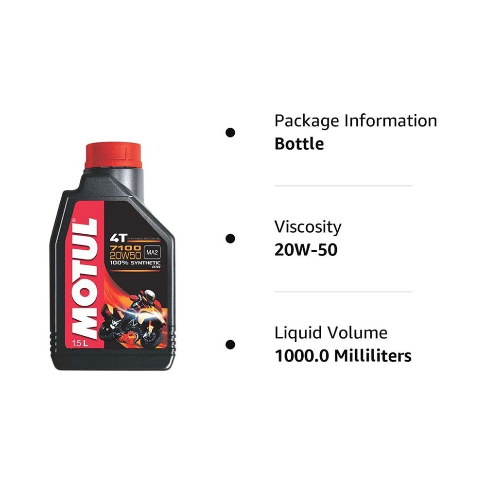 Motul 7100 20W-50 API Fully Synthetic Engine Oil
