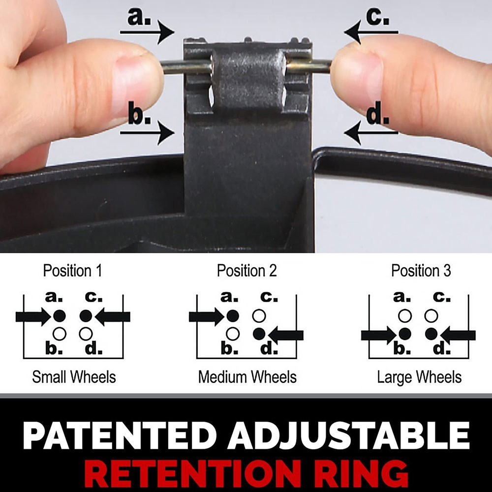 Pilot Automotive Universal Fit Black with Red Trim